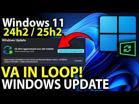 UPDATES IN A LOOP AND NOT INSTALLING - HOW TO FIX THEM WITH WINDOWS UPDATE