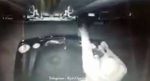 High-speed stunt theft fail: truck driver uploads video