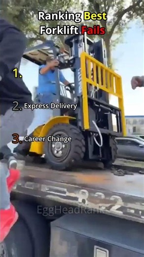Ranking Forklift Fails Worst to Total Carnage