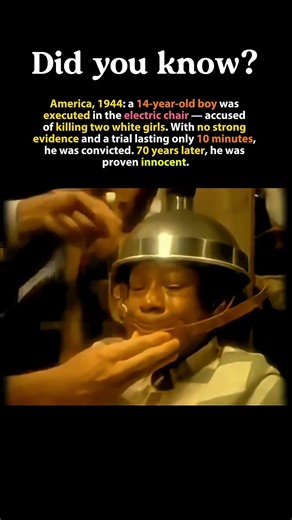 The 14-Year-Old Executed… Then Proven Innocent
