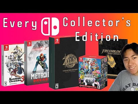 Every Nintendo Switch Collectors Edition Game - DonovanDud