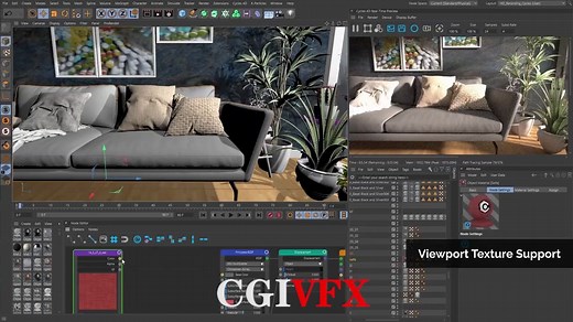 C4D 全网首部Cycles 4D渲染器迎来更新咯！