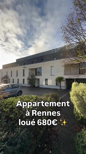 À louer | 🏠 Appartement T2 À louer ! 📍Rennes Appartement type 2 loué récemment, super bien agencé et très lumineux. On retrouve un grand séjour avec cuisine aménagée, et même un dressing complet dans la chambre 20 Situé en plein milieu du quartier de Jeanne d'Arc a Rennes. Nous sommes dans une résidence construite il y a 10 ans avec terrasse, parking, et ascenseur pour un loyer de 680 € ✔️ Appartement ✔️ 2 pièces 🏷️ 680€ Charges comprises Si vous recherchez un appartement spacieux, lumineux e