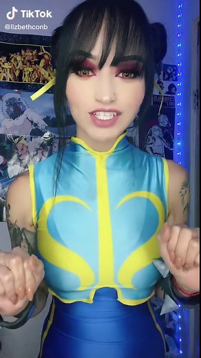 Cosplay de Chun Li en Fortnite: Cariñitos y Más 💖