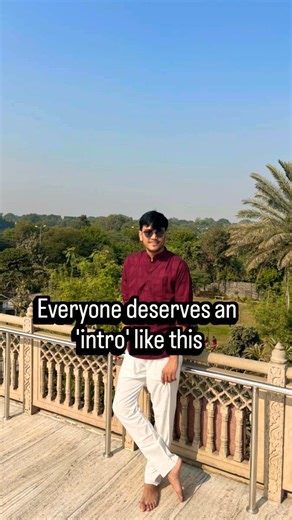 Everyone Deserves an Intro Like This | Yash Jain ASO in CSS | SSC Motivation #asoinmea #asoincss