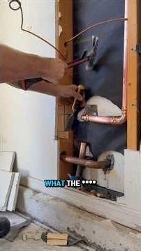 Knocking out a softener loop install 👨‍🔧💧 #shorts #plumbing #arizona #watersoftener