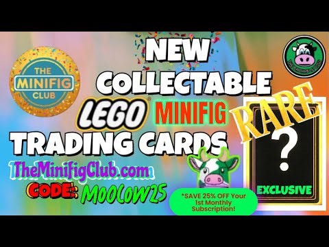 January 2026 ~ NEW Mystery Minifig TRADING CARD REVEALED ~ TheMinifigClub ~ CODE:MOOCOW25