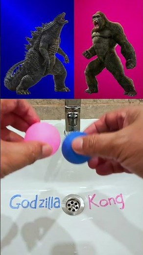 🦖 GODZILLA vs KONG - Monster Battle! 🦍