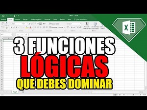 3 Ejemplos con FUNCIONES LÓIGICAS: SI - CONTAR.SI - SI + Y | De básico a avanzado con Excel Aprende