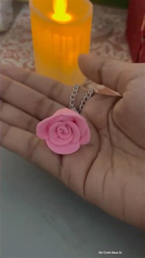 DIY How To Make Rose Flower with Polymer Clay| Simple Handmade Clay Rose Making at Home Tutorial