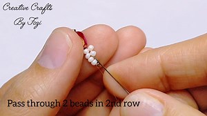 ✨ Create Stunning Festive Beaded Earrings with St. Petersburg Stitch! ✨ Ready to dazzle this festive season? 🌟 Join me in this step-by-step tutorial to craft beautiful beaded earrings using the trending St. Petersburg stitch. Perfect for adding a touch of elegance to your holiday outfits! 🎄✨ Follow and Subscribe to my YouTube @Fozi for more beading tutorials 🥰 #BeadedEarrings #StPetersburgStitch #DIYJewelry #FestiveFashion #BeadingTutorial | Fouzia Shahid