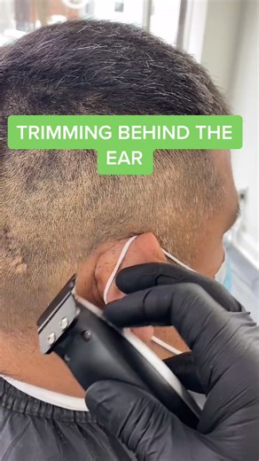 Home Haircut: Trimming Behind the Ear Guide