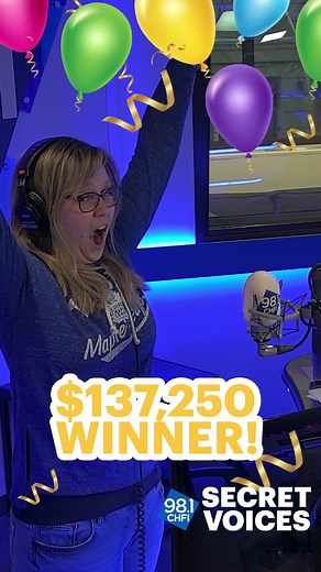 Maxine from Brampton Wins $137,250 | CHFI Secret Voices Contest