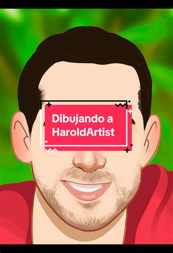 Dibujando a HaroldArtist — Fanart paso a paso