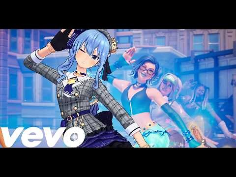 Hoshimachi Suisei - BIBBIDIBA (Official Fortnite Music Video) ft. Hoshimachi Suisei