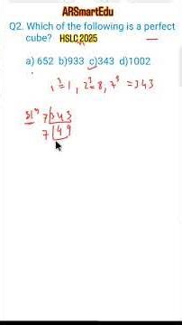 HSLC 2025 Maths Question 2 Solved | Important Question for Board Exam | NCERT #foryou #maths #exam