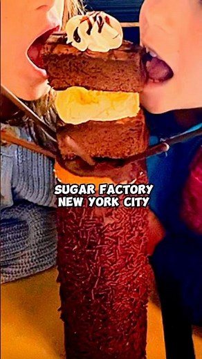 Epic Milkshakes & Crazy Burgers at NYC’s Sugar Factory!