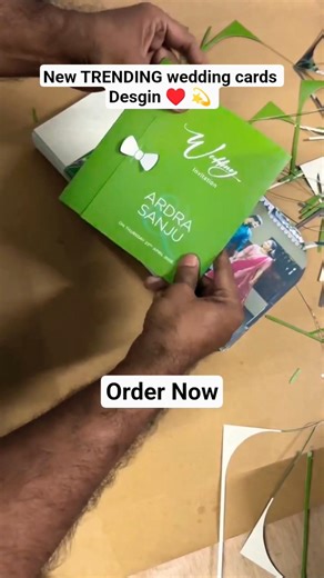 New trending wedding cards desgin 💫✨️#wedding #album #desgins #incredibleindia #trending #giftideas