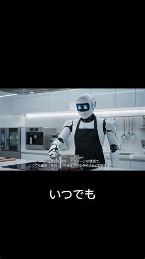 AIロボットの仕事-調理 /AI Robot Tasks-Cooking