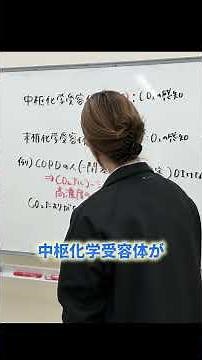 呼吸中枢とco2ナルコーシスの仕組みわかる？【看護師国家試験】 #はる看#看護学生の日常 #看護師国家試験 #看護学生 #勉強