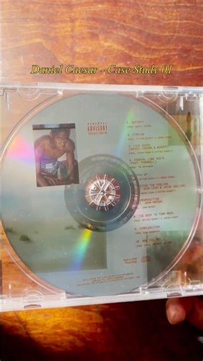 One of the COOLEST CD designs I’ve seen! #danielcaesar