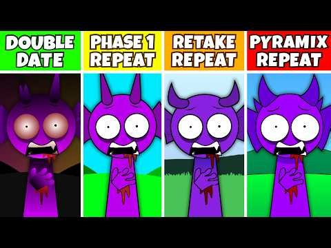 Incredibox Sprunki: Phase 1, Retake, Pyramix REPEAT After DOUBLE DATE