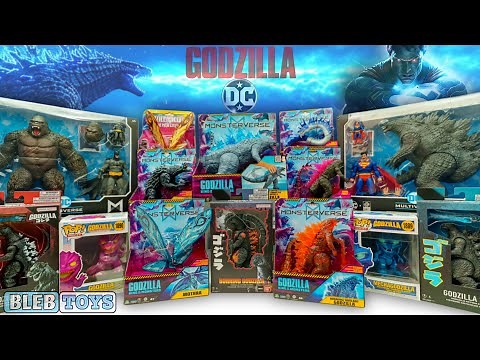 Godzilla x Kong vs DC toy collection unboxing | Monsterverse latest release | Superman vs Godzilla