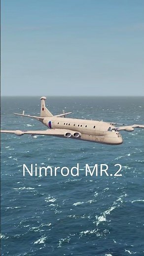 Hawker Siddeley Nimrod added to the Royal Navy Mod Pack for Sea Power #seapower #raf #royalnavy