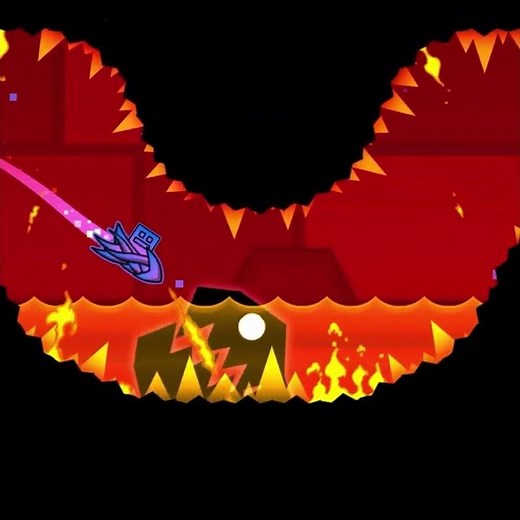 normal ship part #geometrydash #gd #gdlevels #shortvideo #shorts #gameplay