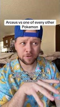 Arceus vs 1 of every other Pokemon… who would win? #pokemon #legendarypokeman