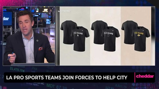 LA Pro Sports Teams Join Forces to Help City