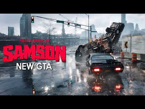 SAMSON Full Combat Gameplay Reveal | New 2026 OPEN WORLD Crime Game like GTA by Just Cause Creator