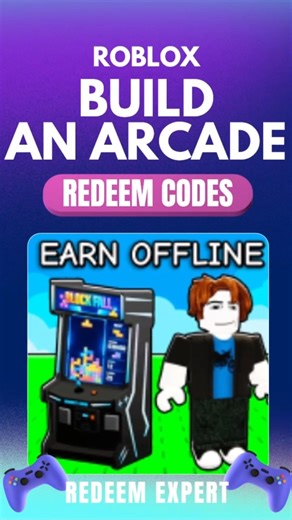 Build an Arcade Redeem Codes | Roblox Build an Arcade Codes #buildanarcade #robloxcodes