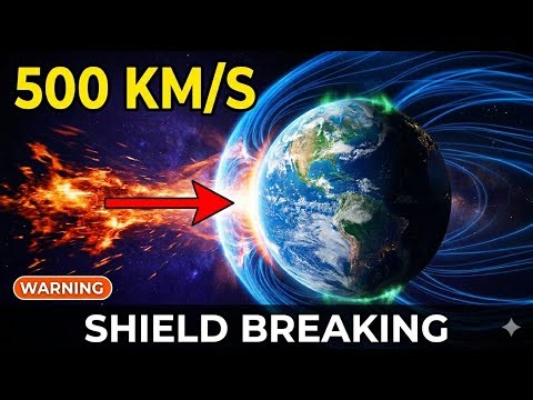 A river of plasma 500 kilometers per second wide is tearing through Earth's magnetic field