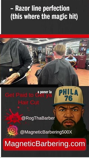 Achieve Razor Sharp Edges: Barber Magic Revealed #RazorLine #BarberSkills