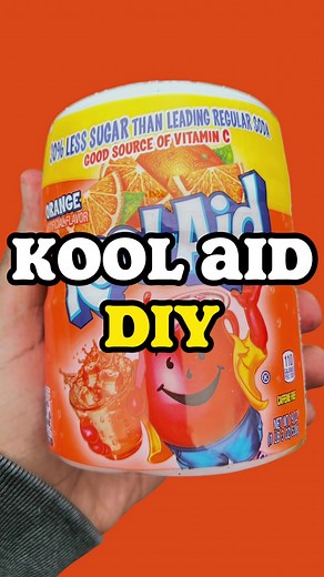 Dyeing Hoodie with KOOL AID! 🍊 #fashiondiy #dyeingclothes #dyeingtutorial #hoodie #koolaid