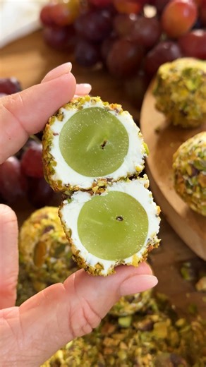 19K views · 148 reactions | "Easy and delicious. I love easy, pop-in-your-mouth food for parties." COMMENT RECIPE  https://www.liveeatlearn.com/goodness-gracious-grape-balls-goat-cheese/ | Live Eat Learn | Facebook