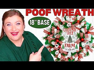 Get Ready for the EASIEST Christmas WREATH DIY Project EVER!