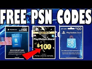 Free PSN Codes 2026 - Free Psn Gift Card Codes [2026]