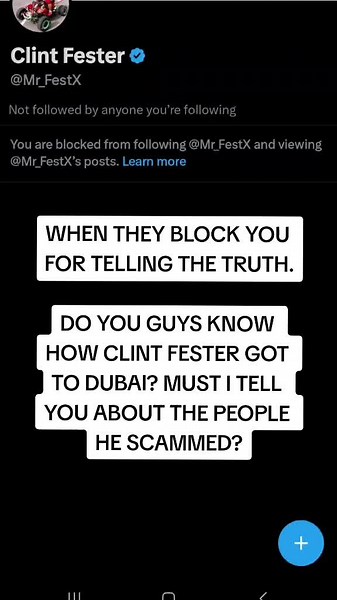 Uncovering Clint Fester's Dubai Scam: The Truth Revealed!