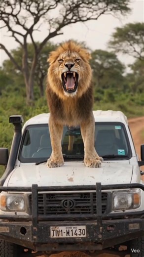 Lions nowadays are not serious|A crocodile battles a lion in the river as #animals #wildlife #lion