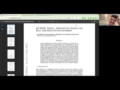 RF-DETR: Bridging Foundation Models and Real-Time Detection via Neural Architecture Search, Roboflow
