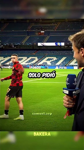 Foden no reconoció a Del Piero... 🤯