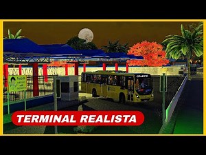 🟡 proton bus simulator - MOD MAPA!! COM TERMINAL REALISTA - G27