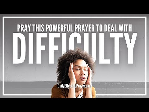 Prayer For Dealing With Difficult People and Situations