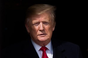 Who is the climate change skeptic being quoted by Trump?