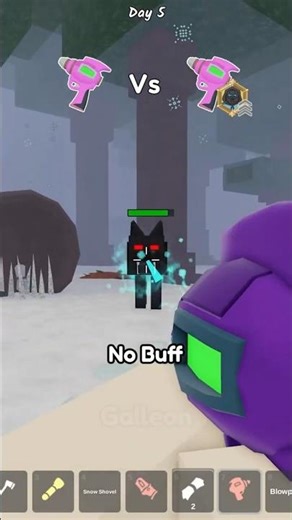 Raygun Vs Raygun(with Cyborg talent) Damage Comparison 🔫💥 | 99 Nights in the Forest