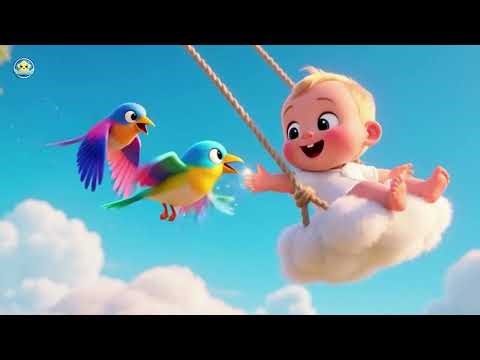 Baby Sky High Swing Time 🎈 | Fun Playground Song for Kids | Toddler Adventure Rhyme
