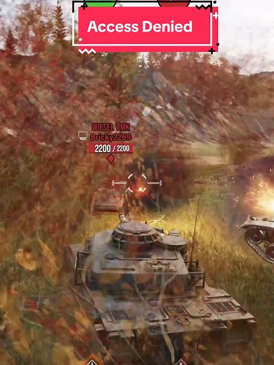 Access Denied! #worldoftanksmodernarmor #wotconsole #worldoftanksconsole #worldoftanks #wiesel #mobat #gijoe