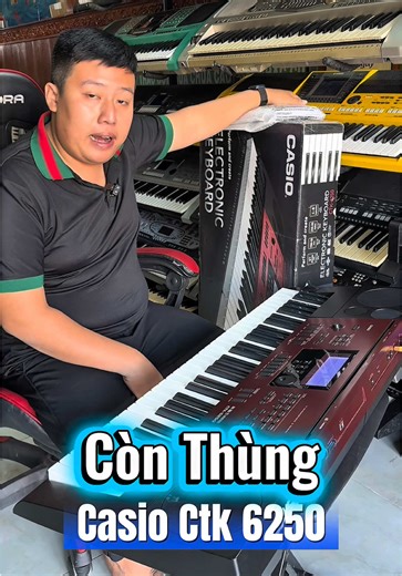 Đàn Casio Ctk 6250: Thẻ SD và Style 3.8